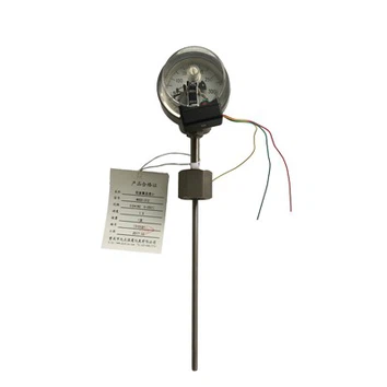 Bimetal -Thermometer mit Schalterkontakten
